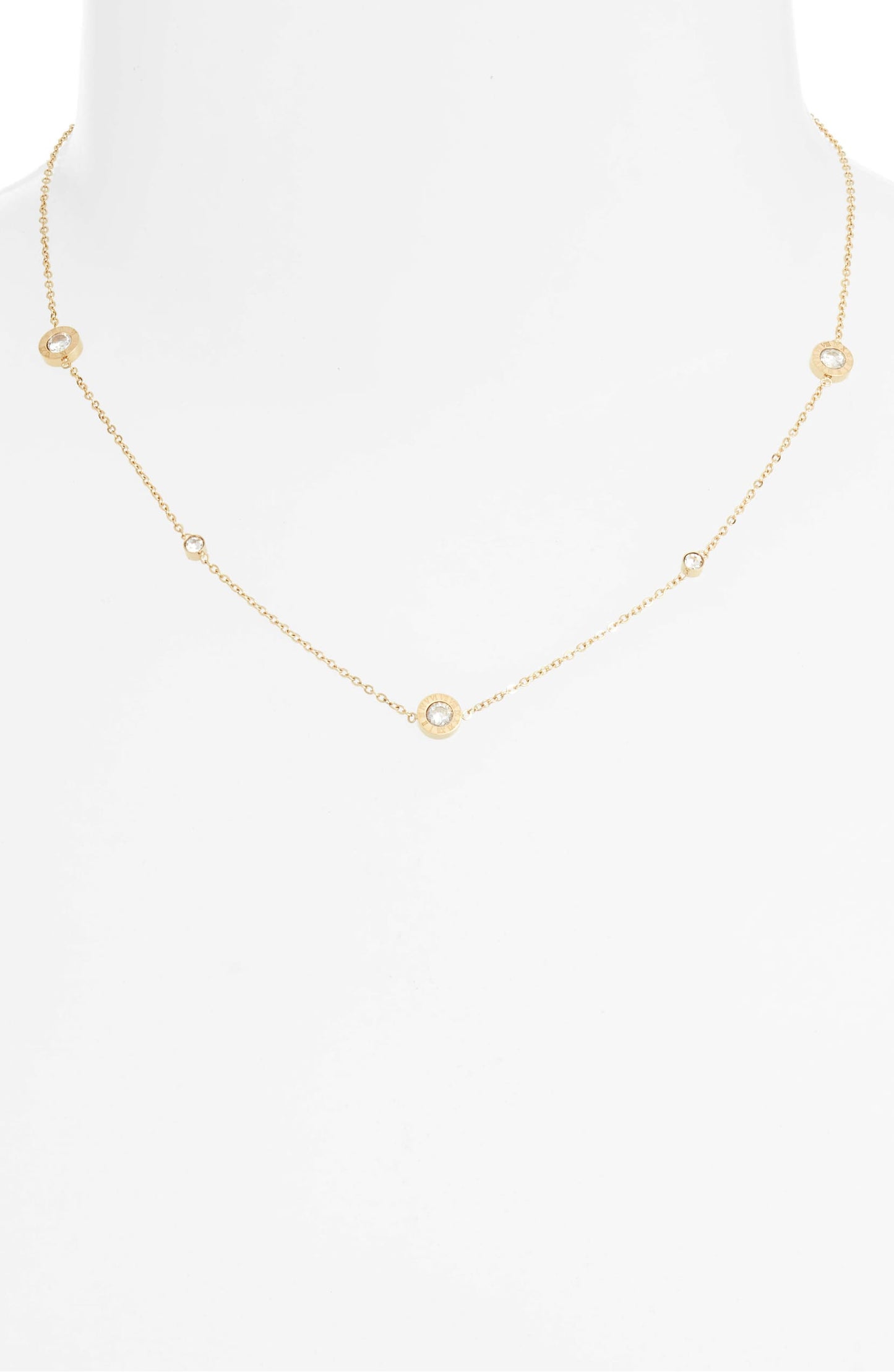 Numerals Multi Charm Necklace | More Colors Available