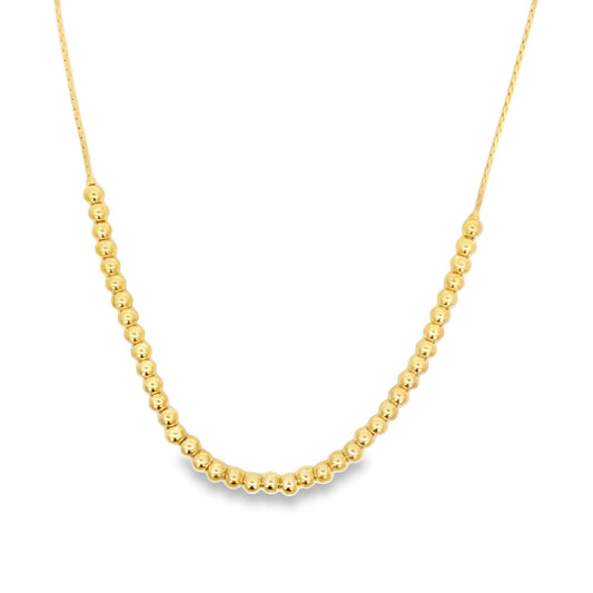 4mm Beaded Chain Necklace